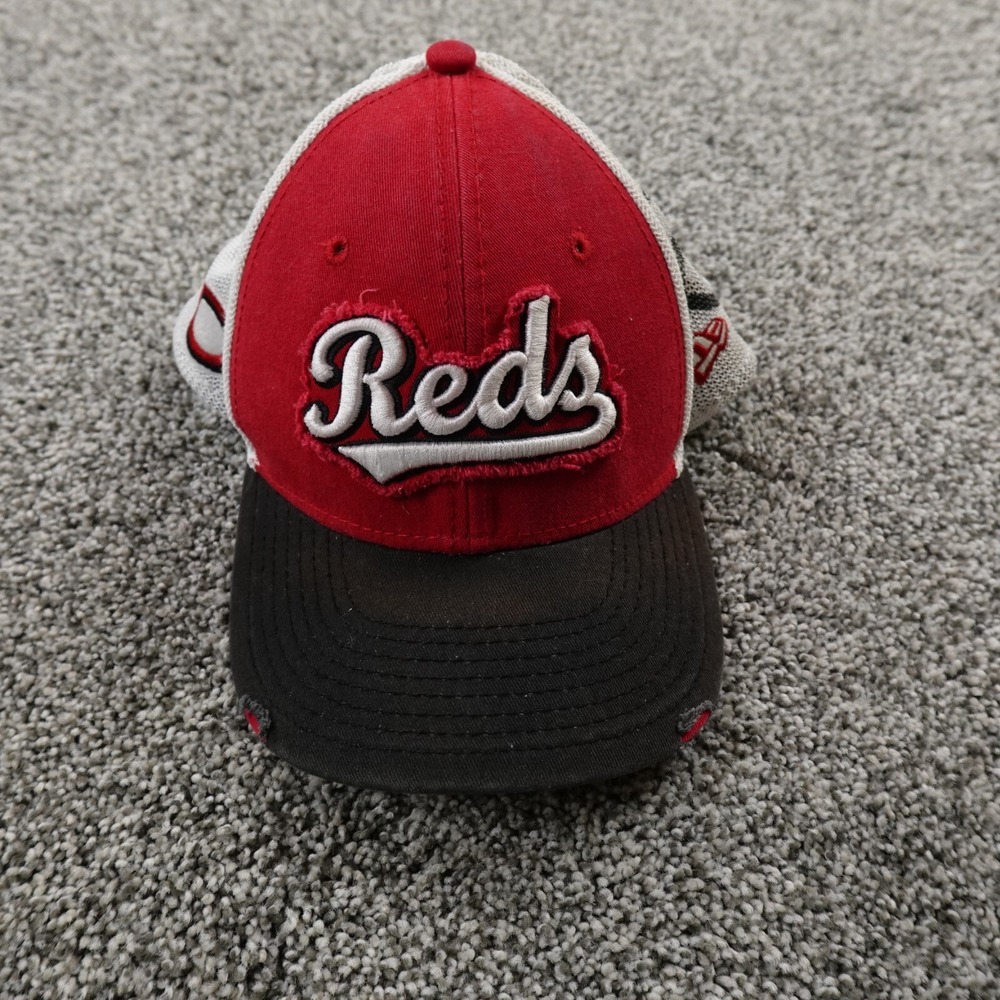 Cincinnati Reds Hat Boys Strap Back Trucker Cap MLB Baseball New Era Youth Kids